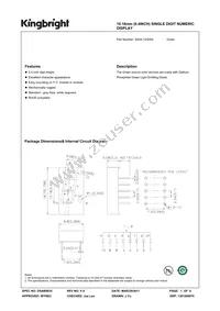 SA04-12GWA Datasheet Cover