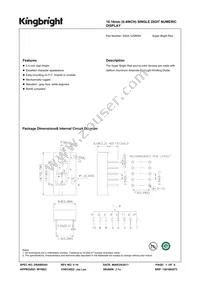 SA04-12SRWA Datasheet Cover