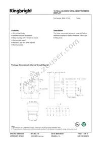 SA04-12YWA Datasheet Cover