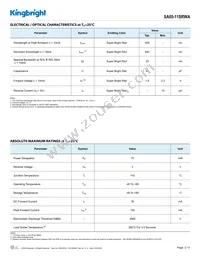 SA05-11SRWA Datasheet Page 2
