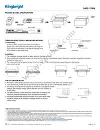 SA05-11YWA Datasheet Page 4