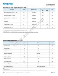 SA08-11SURKWA Datasheet Page 2