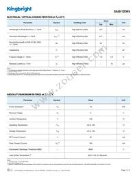 SA08-12EWA Datasheet Page 2