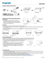 SA08-12EWA Datasheet Page 4