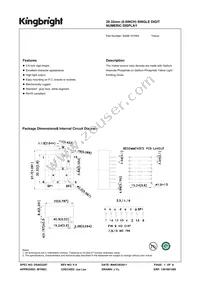 SA08-12YWA Datasheet Cover