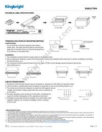 SA08-21YWA Datasheet Page 4