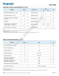 SA10-11EWA Datasheet Page 2