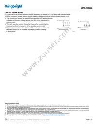 SA10-11EWA Datasheet Page 5