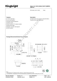 SA10-11GWA Datasheet Cover