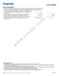 SA10-11SURKWA Datasheet Page 5