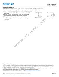 SA10-11SYKWA Datasheet Page 5