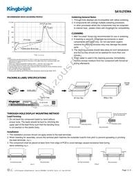 SA10-21EWA Datasheet Page 4