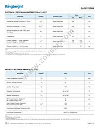 SA10-21SRWA Datasheet Page 2