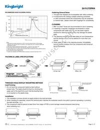 SA10-21SRWA Datasheet Page 4