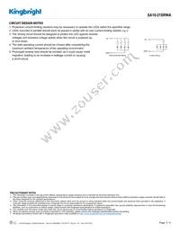 SA10-21SRWA Datasheet Page 5