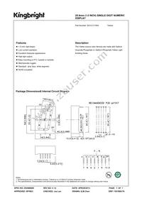 SA10-21YWA Datasheet Cover