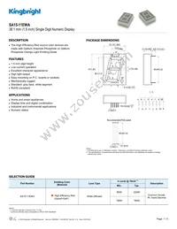 SA15-11EWA Datasheet Cover