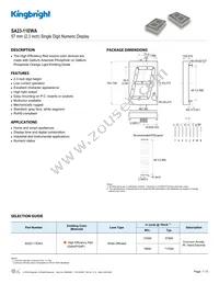 SA23-11EWA Datasheet Cover