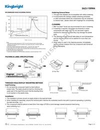 SA23-11SRWA Datasheet Page 4