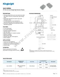 SA23-12SRWA Datasheet Cover