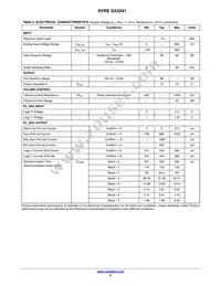 SA3291A-E1 Datasheet Page 5