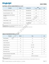 SA36-11SRWA Datasheet Page 2