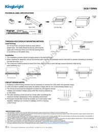 SA36-11SRWA Datasheet Page 4