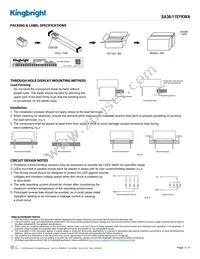 SA36-11SYKWA Datasheet Page 4