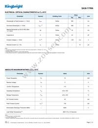 SA36-11YWA Datasheet Page 2