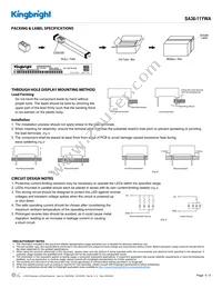 SA36-11YWA Datasheet Page 4