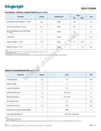 SA39-11CGKWA Datasheet Page 2