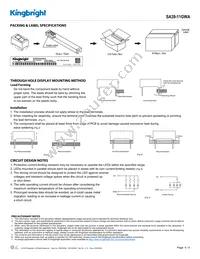 SA39-11GWA Datasheet Page 4