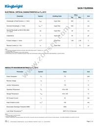 SA39-11SURKWA Datasheet Page 2