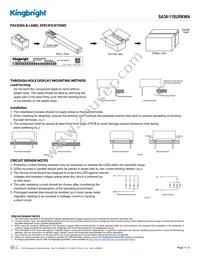 SA39-11SURKWA Datasheet Page 4