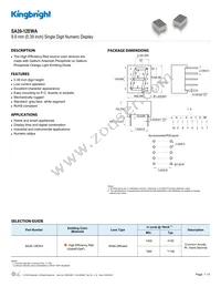 SA39-12EWA Datasheet Cover