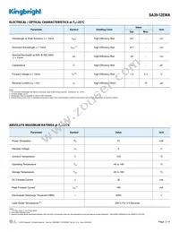 SA39-12EWA Datasheet Page 2