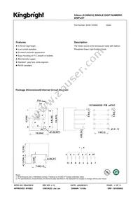 SA39-12GWA Datasheet Cover