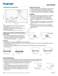 SA40-18CGKWA Datasheet Page 4