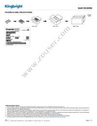 SA40-18CGKWA Datasheet Page 5