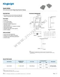 SA40-18GWA Datasheet Cover