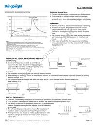 SA40-18SURKWA Datasheet Page 4