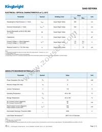 SA40-18SYKWA Datasheet Page 2