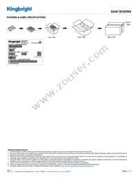 SA40-19CGKWA Datasheet Page 5