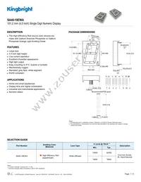 SA40-19EWA Datasheet Cover