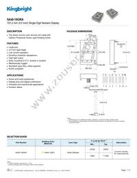 SA40-19GWA Datasheet Cover