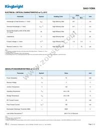 SA43-11EWA Datasheet Page 2