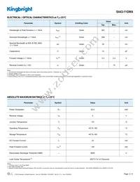 SA43-11GWA Datasheet Page 2