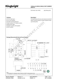 SA43-13EWA Datasheet Cover