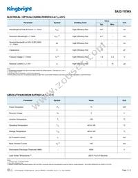 SA52-11EWA Datasheet Page 2