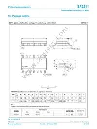 SA5211D/01 Datasheet Page 22